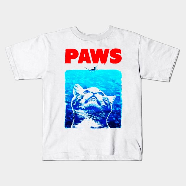 Paws t online shirt jaws